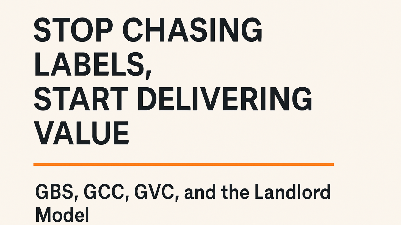 Stop Chasing Labels, Start Delivering Value